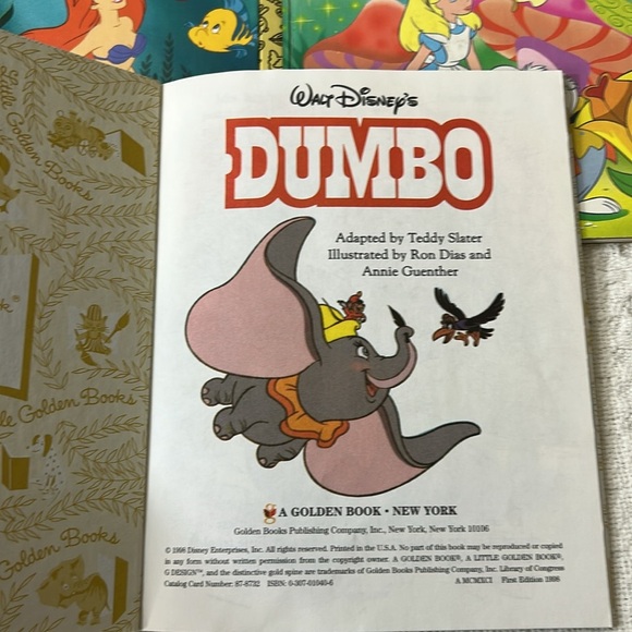 Collection of 8 Disney‎ Themed Little Golden Storybooks - Picture 3 of 7